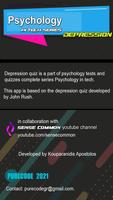 Psychology Depression Quiz capture d'écran 3