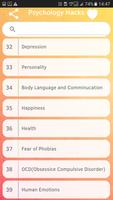 برنامه‌نما 1000+ Psychology Facts & Life  عکس از صفحه