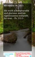 Psalms & Proverbs Daily Verses Affiche