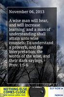 Psalms & Proverbs Daily Verses captura de pantalla 3
