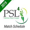 PSL 4 - Match Schedule