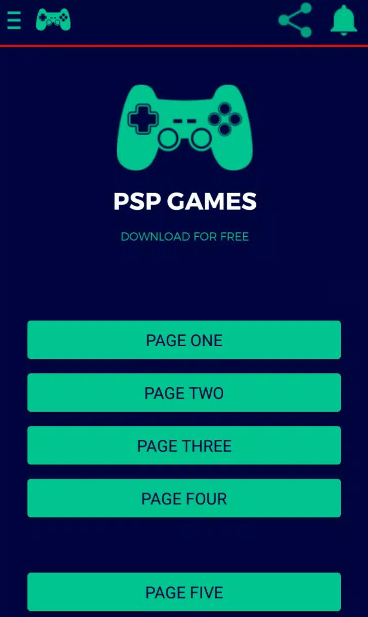 Faça download do PSP Games Downloader PSP Games APK v3.1 para Android