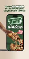 Papa John's Pizza Portugal poster