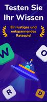 Denkspiele Rätsel - Words Up Plakat