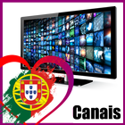 Canais de televisão do Portugal icône
