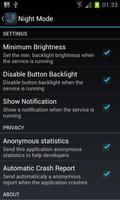 Night Mode captura de pantalla 1