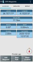 GPS Waypoints पोस्टर