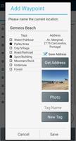 GPS Waypoints اسکرین شاٹ 2