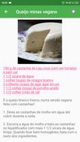 Receitas de Queijo vegano grátis em portuguesas ภาพหน้าจอ 2