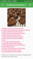 پوستر Receitas de Biscoito de chocolate grátis