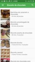 برنامه‌نما Receitas de Biscoito de chocolate grátis عکس از صفحه
