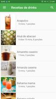 Receitas de drinks ポスター