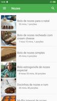 Receitas com Nozes grátis em portuguesas screenshot 1