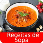 Receitas de sopa grátis em portuguesas offline icône
