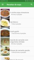 Receitas de sopa grátis em portuguesas offline Affiche
