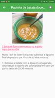 Receitas para bebês grátis em portuguesas offline 포스터