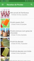 Receitas de Picoles Affiche