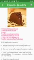 Receitas de Pudim de chocolate grátis screenshot 2