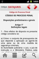 Código de Processo Penal Screenshot 2