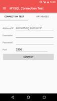 MYSQL Simple Connection Tester Plakat