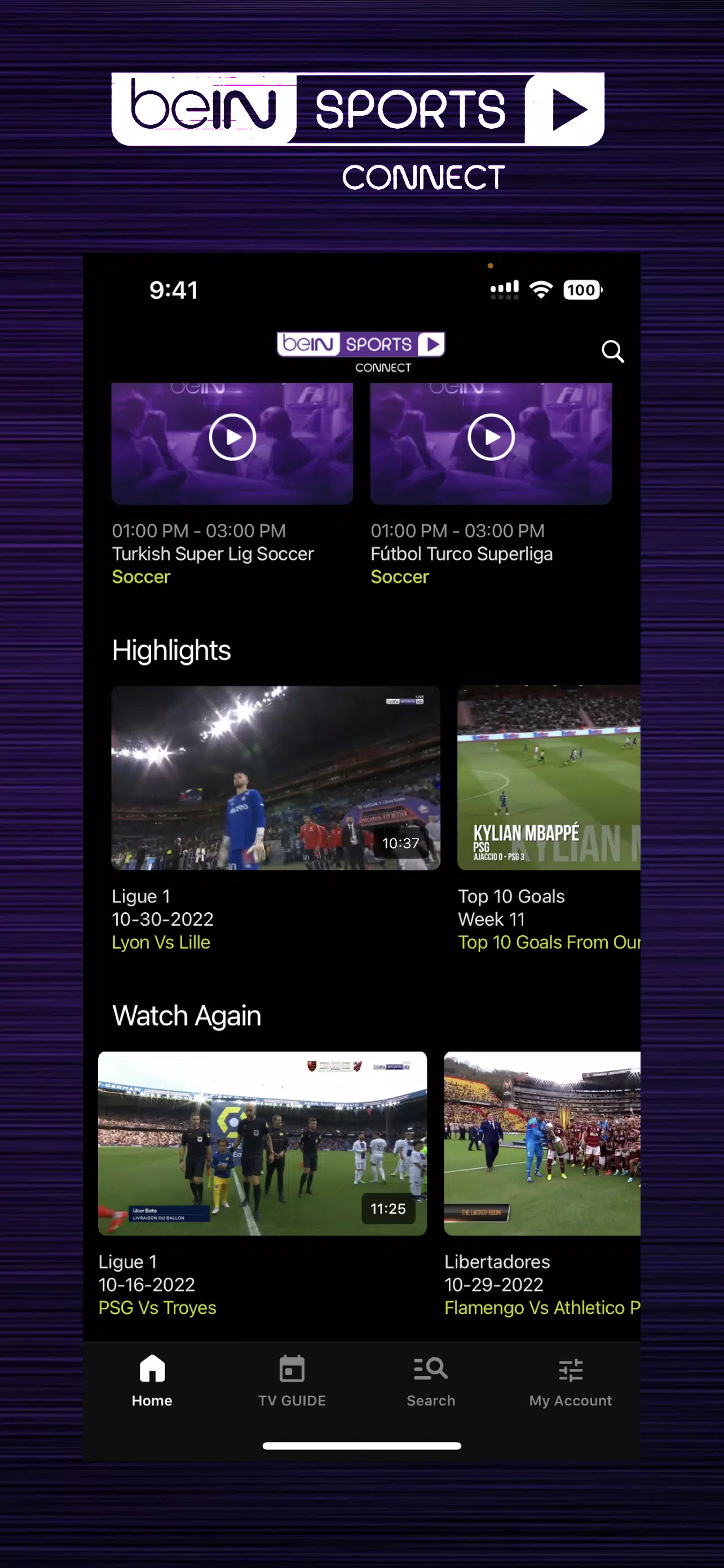 Android İndirme için beIN SPORTS CONNECT APK