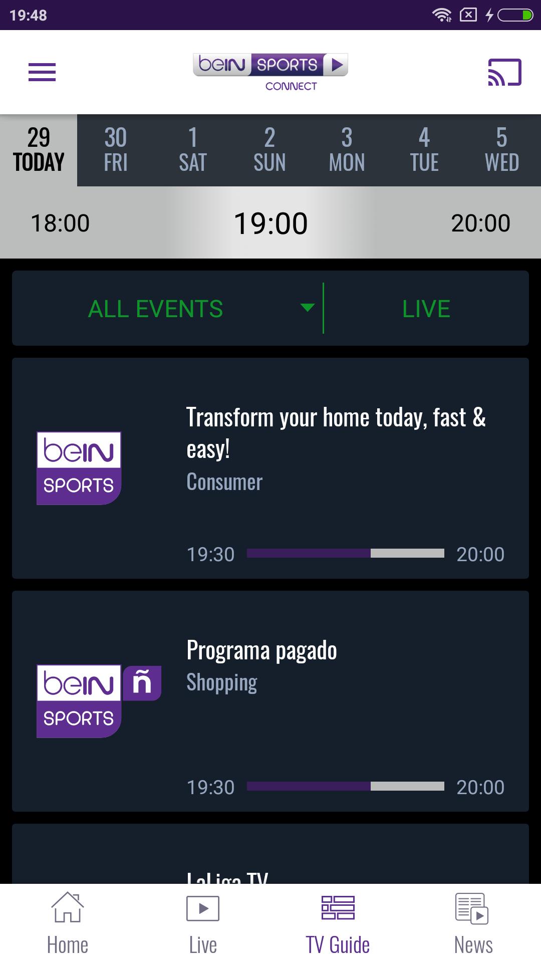 beIN SPORTS CONNECT for Android - APK Download