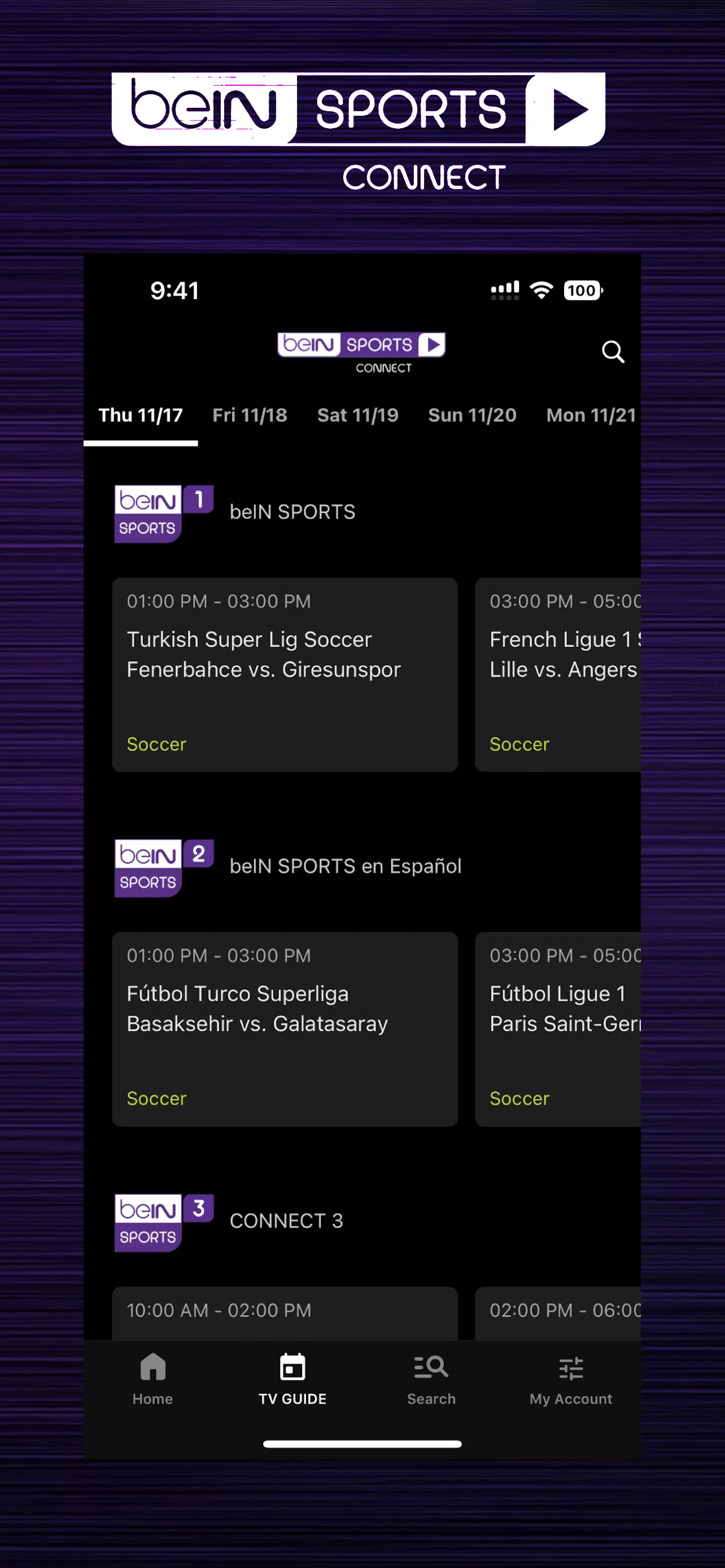 Android İndirme için beIN SPORTS CONNECT APK