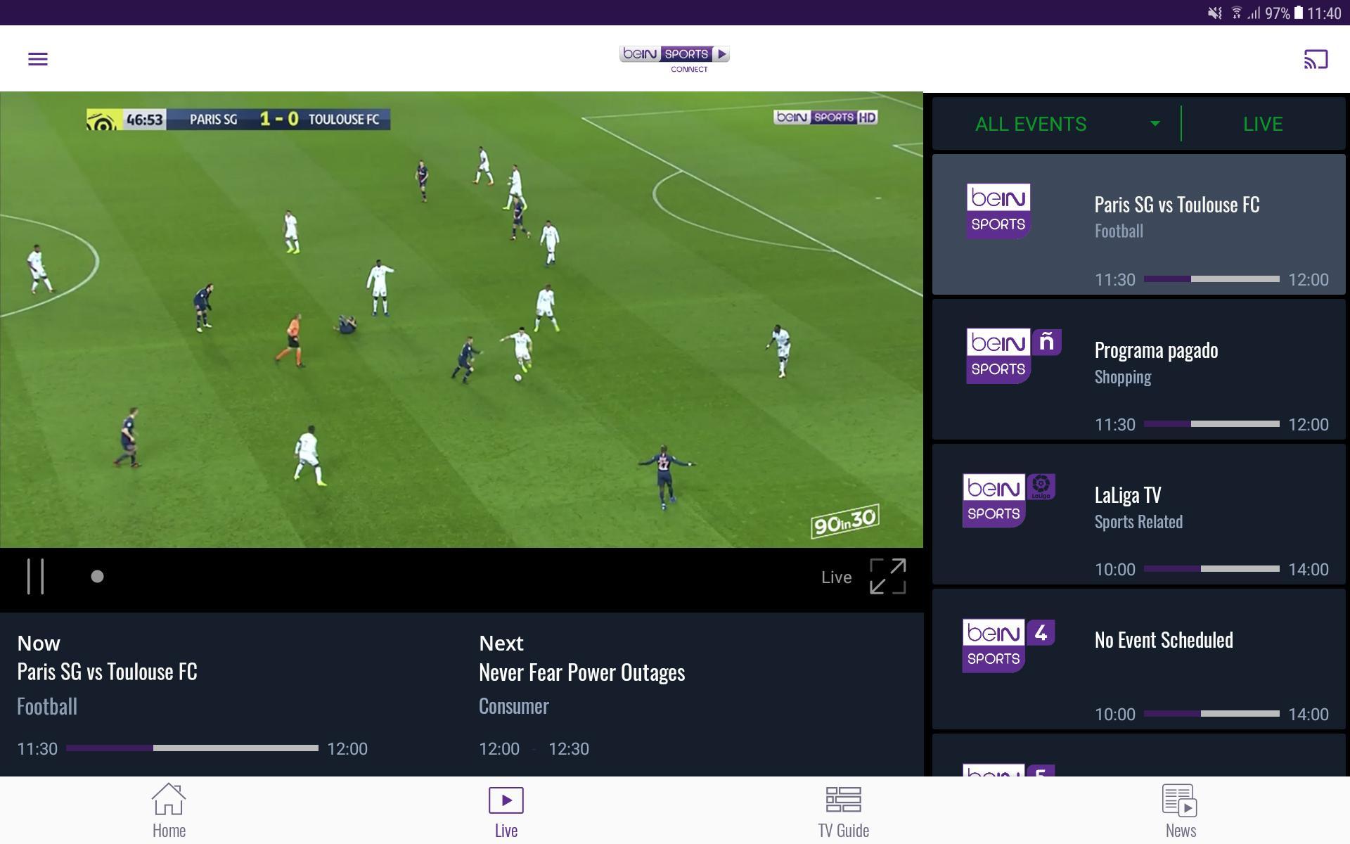 Bein Sports Connect : beIN SPORTS CONNECT HookUp - YouTube