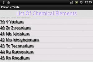 Periodic Table screenshot 2