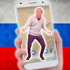 Putin Bailando Kalinka En la pantalla Prank icono