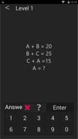 Trò chơi toán học - câu đố ảnh chụp màn hình 1