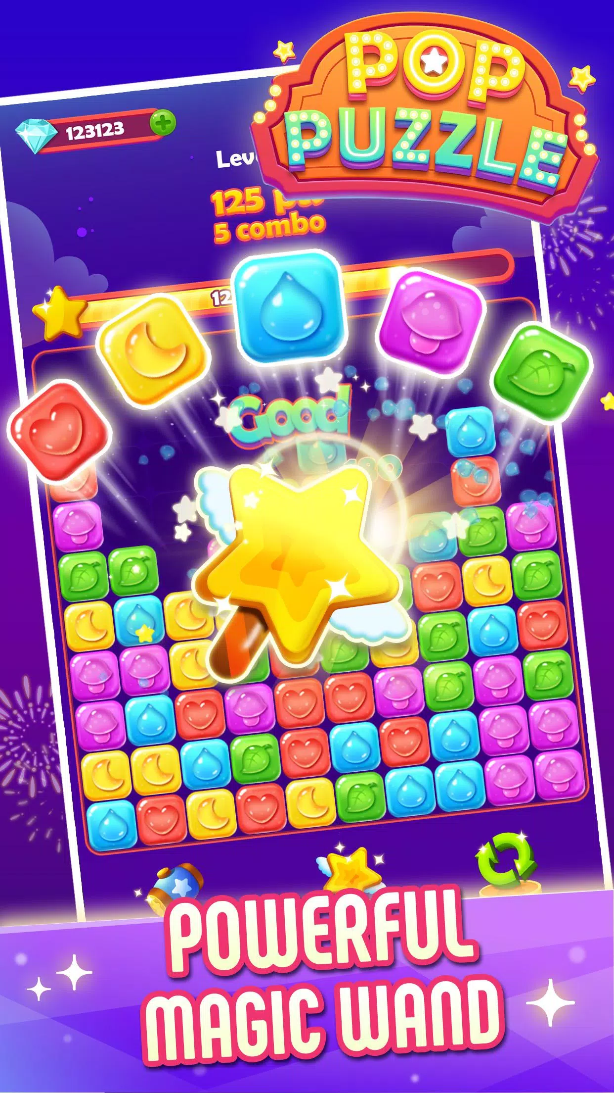 POKOPANG Wonder Pop APK 1.0.2 Download - Mobile Tech 360  Unique puzzles,  Matches puzzle game, Challenging puzzles