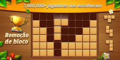 Wood Block Puzzle - Block Game Cartaz