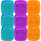 Cubes Puzzle icono