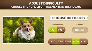 Cute Dog Puzzles تصوير الشاشة 2