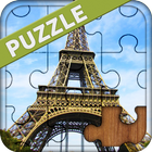 Capitales des monde puzzles icône