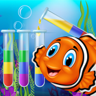 물고기 색 정렬 - 퍼즐 게임 아이콘