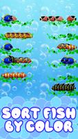 Fish Color Sort - Puzzle Games captura de pantalla 1