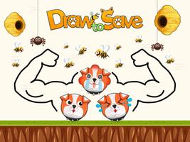 Draw Dog Rescue: Draw 2 Save ภาพหน้าจอ 2