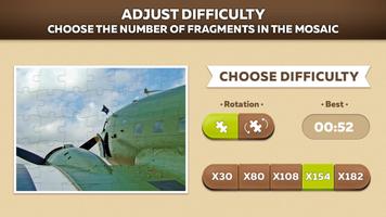 Airplanes Jeux de puzzle gratuits capture d'écran 2