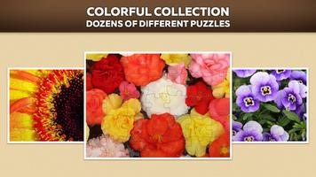 Flower Jigsaw Puzzle Free 截圖 1