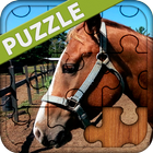 Horse jigsaw puzzles آئیکن