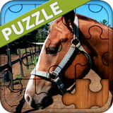 Horse jigsaw puzzles आइकन