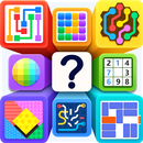 谜题大集合-连线、水管、七巧板和更多 APK