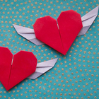 Origami for Valentine simgesi