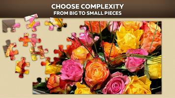 Roses jigsaw puzzles الملصق
