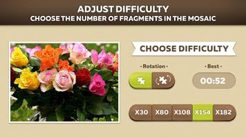 Roses jigsaw puzzles تصوير الشاشة 2