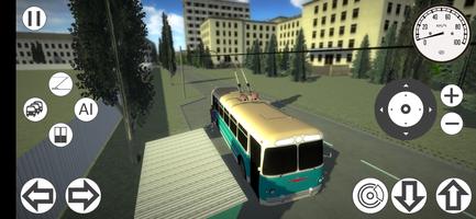 Micro-Trolleybus Simulator captura de pantalla 3