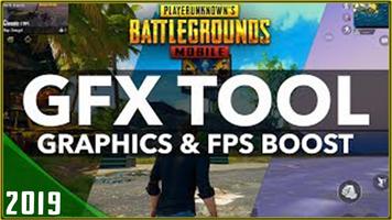 GFX tool for PUBG, Game Booster 60FPS (NO BAN) پوسٹر