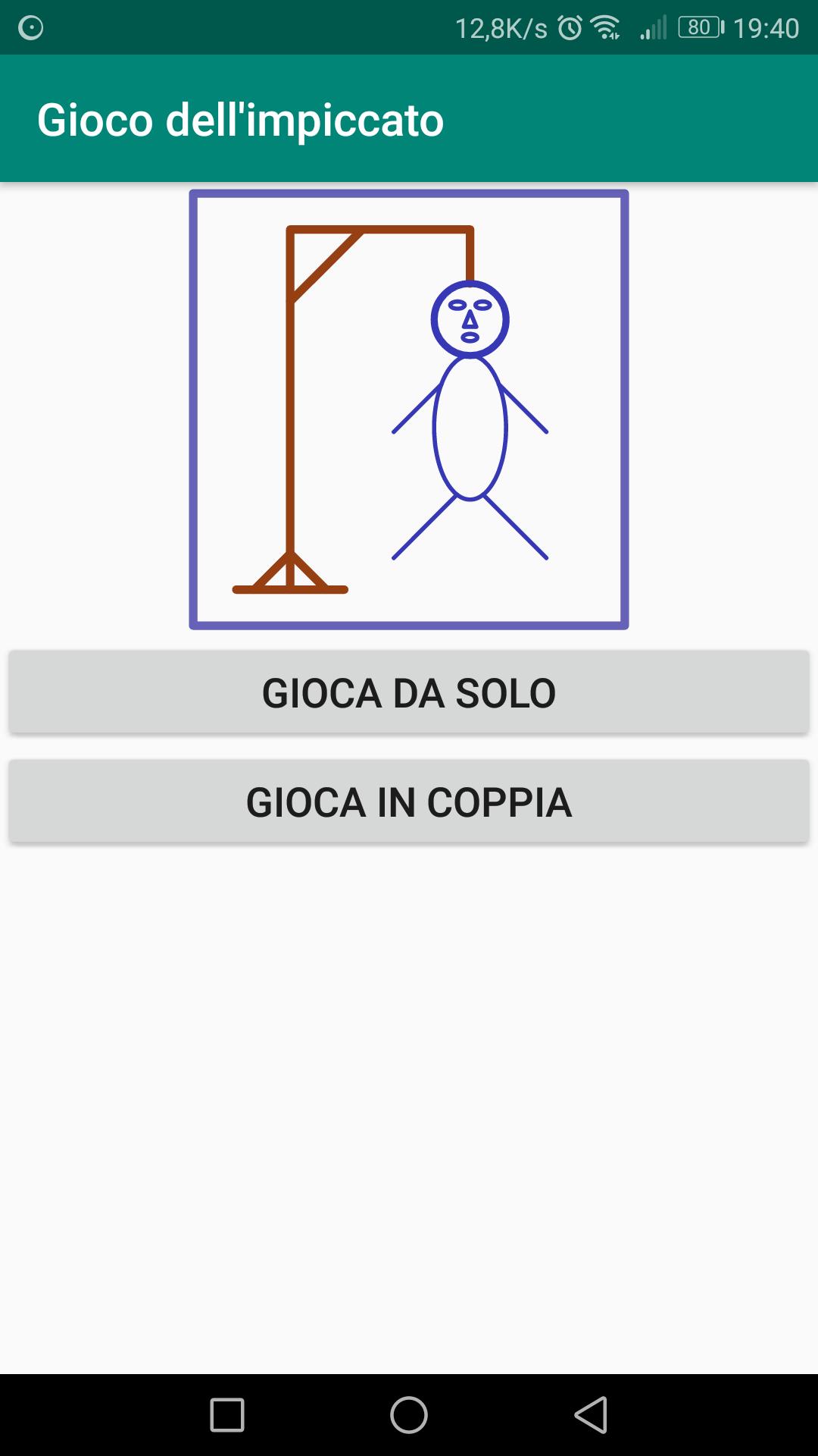 SCARICARE GIOCO DELL IMPICCATO DA